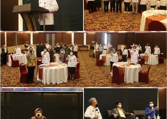 Rapat Koordinasi Pengembangan dan Pembinaan Kota/Kabupaten Tanggap Ancaman Narkoba di Swissbell Hotel Danum Palangka Raya