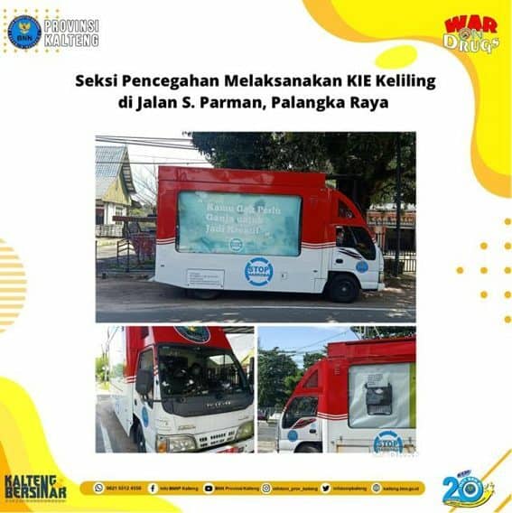 KIE Keliling BNNP Kalteng KIE Keliling BNNP Kalteng