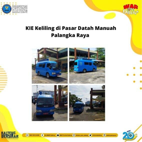 Kegiatan Kie Keliling BNNP Kalteng Pasar Mini Datah Manuah Jl. Yos Sudarso Kegiatan Kie Keliling BNNP Kalteng Pasar Mini Datah Manuah Jl. Yos Sudarso