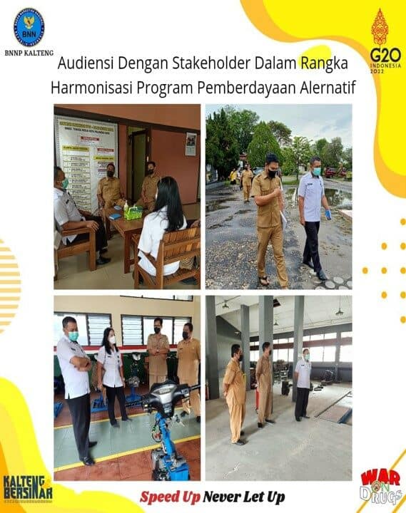Kegiatan Audiensi Dengan Stakeholder Dalam Rangka Harmonisasi Program Pemberdayaan Alternatif Pada Kawasan Rawan Narkoba