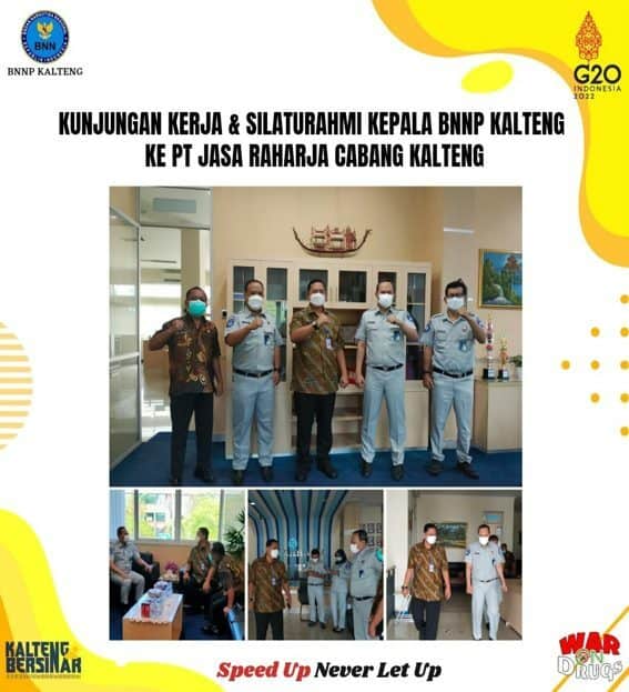 Kunjungan Kerja Dan Silahturahmi Kepala BNNP Kalteng Ke PT Jasa Raharja Cabang Kalteng Kunjungan Kerja Dan Silahturahmi Kepala BNNP Kalteng Ke PT Jasa Raharja Cabang Kalteng