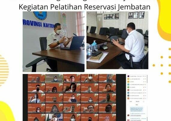 Kegiatan Sosialisasi Bahaya Narkoba Dalam Rangka Kegiatan Pelatihan Reservasi Jembatan Secara Virtual