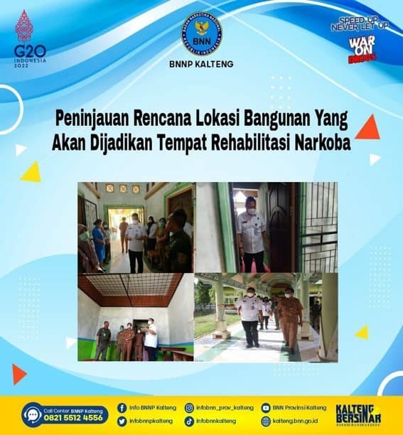 Peninjauan Rencana Lokasi Bangunan (Eks Hotel) Yang Akan Dijadikan Tempat Rehabilitasi Narkoba peninjauan 1