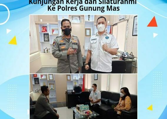 Kunjungan Kerja Dan Silahturahmi Kepala BNNP Kalteng Ke Polres Gunung Mas