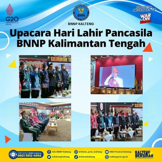 KEGIATAN UPACARA PERINGATAN HARI LAHIR PANCASILA TAHUN 2022