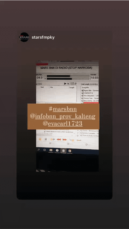 Kegiatan Informasi Dan Edukasi MARS BNN Pada Media Penyiaran Radio