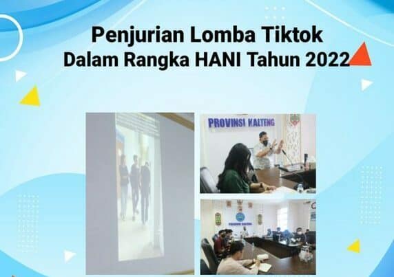 Penjurian Lomba Tiktok Anti Narkoba dalam Rangka HANI Tahun 2022