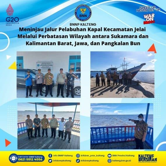 Kegiatan Meninjau Jalur Pelabuhan Kapal Kecamatan Jelai Melalui Perbatasan Wilayah Antara Sukamara Kalimantan Barat, Jawa, Dan Pangkalan Bun Kegiatan Meninjau Jalur Pelabuhan Kapal Kecamatan Jelai Melalui Perbatasan Wilayah Antara Sukamara Kalimantan Barat, Jawa, Dan Pangkalan Bun