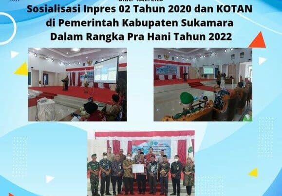 Kegiatan Sosialisasi INPRES 02 Tahun 2020 Dan Kota (Kota / Kabupaten Tanggap Ancaman Narkoba) Di Pemerintahan Kabupaten Sukamara Dalam Rangka Pra HANI Tahun 2022
