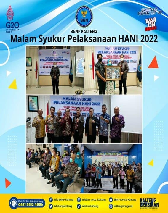 Kegiatan Malam Syukur Pelaksanaan HANI 2022 Konsep Otomatis