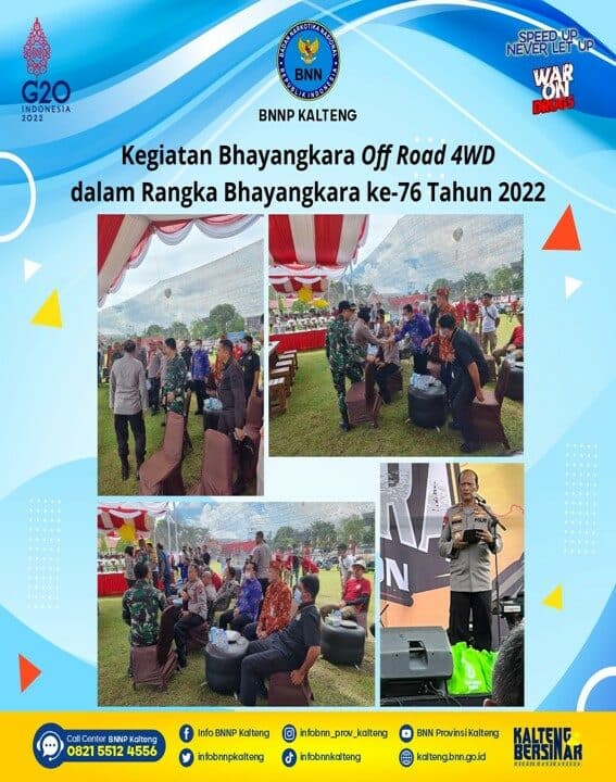 Kegiatan Menghadiri Undangan Bhayangkara Off Road 4WD dalam Rangka Bhayangkara Ke-76 Tahun 2022 Konsep Otomatis