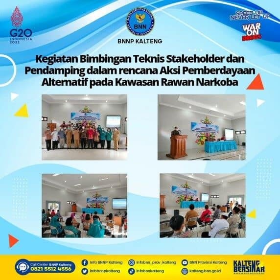 Kegiatan Bimbingan Teknis Stakeholder dan Pendamping Dalam Rencana Aksi Pemberdayaan Alternatif Pada Kawasan Rawan Narkoba Konsep Otomatis