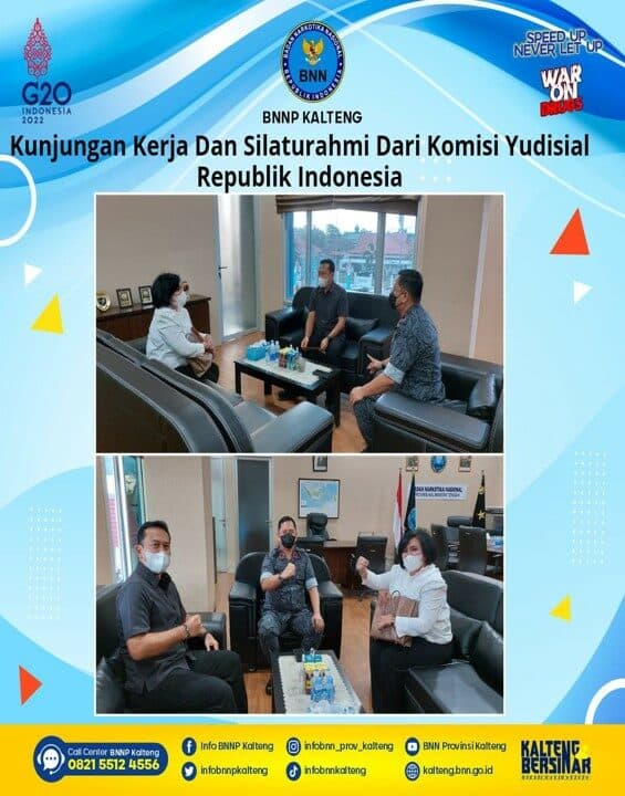 Kegiatan Kunjungan Kerja dan Silaturahmi dari Komisi Yudisial Republik Indonesia Konsep Otomatis