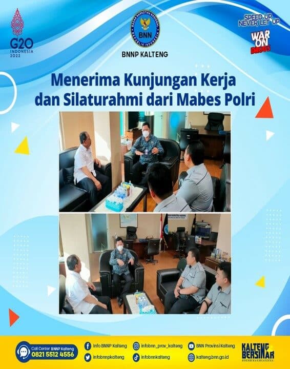 Kegiatan Kunjungan Kerja dan Silaturahmi dari Mabes Polri Kegiatan Kunjungan Kerja dan Silaturahmi dari Mabes Polri