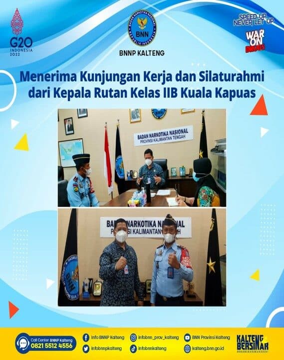 Kegiatan Kunjungan Kerja dan Silaturahmi Kepala Rutan Kelas IIB Kuala Kapuas Kegiatan Kunjungan Kerja dan Silaturahmi Kepala Rutan Kelas IIB Kuala Kapuas