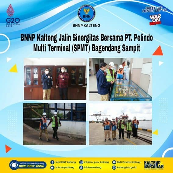 BNNP Kalteng Jalin Sinergitas Bersama Pt. Pelindo Multi Terminal (SPMT) Bagendang Sampit BNNP Kalteng Jalin Sinergitas Bersama Pt. Pelindo Multi Terminal (SPMT) Bagendang Sampit