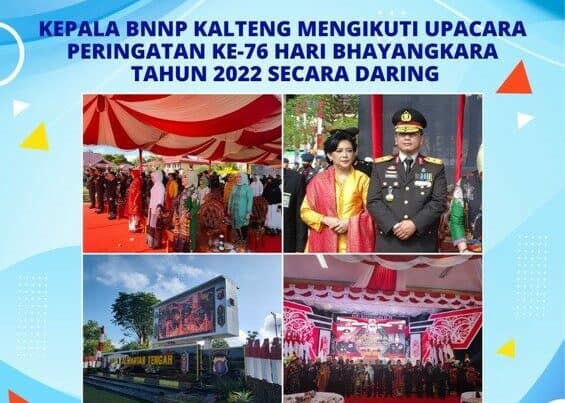 Kegiatan Kepala BNNP Kalteng Menghadiri Upacara Peringatan Ke-76 Hari Bhayangkara Tahun 2022 Secara Daring Kegiatan Kepala Bnnp Kalteng Menghadiri Upacara Peringatan Ke-76 Hari Bhayangkara Tahun 2022 Secara Daring