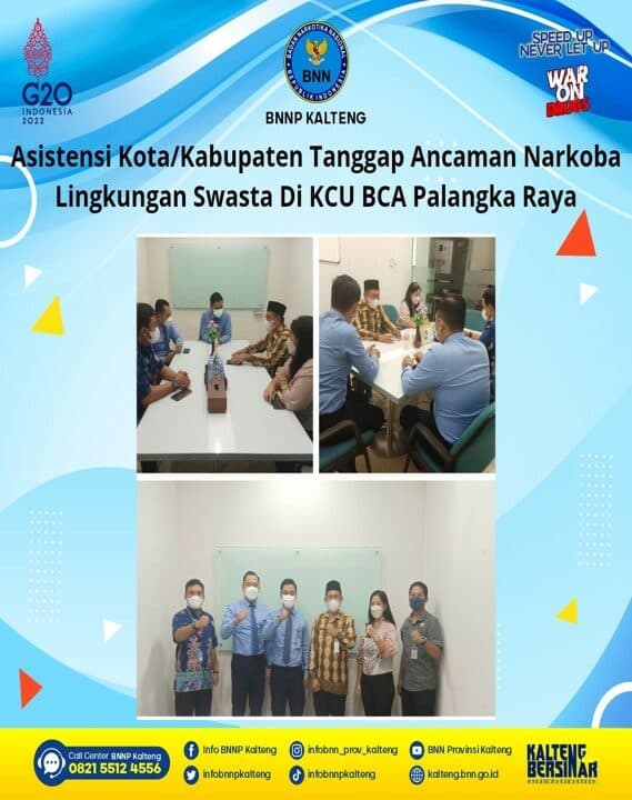 Kegiatan Asistensi Kota/Kabupaten Tanggap Ancaman Narkoba Lingkungan Swasta