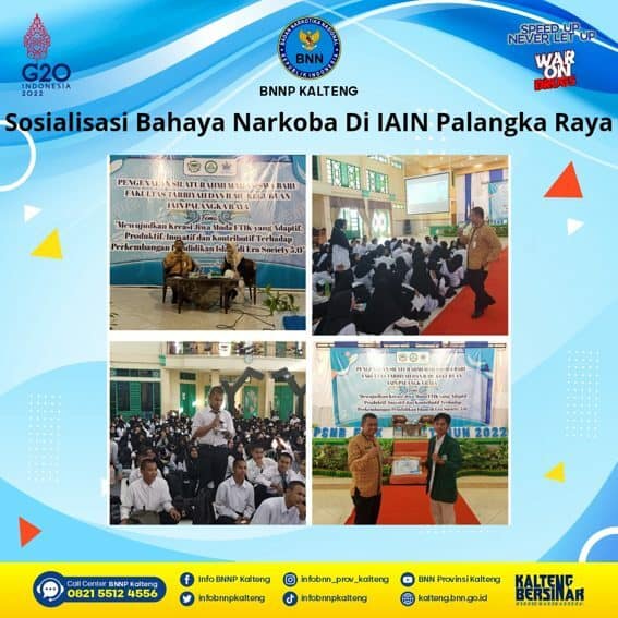 Sosialisasi Bahaya Narkoba di IAIN Palangka Raya Sosialisasi Bahaya Narkoba di IAIN Palangka Raya