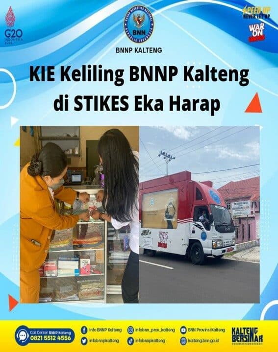 KIE Keliling di Stikes Eka Harahap KIE Keliling di Stikes Eka Harahap