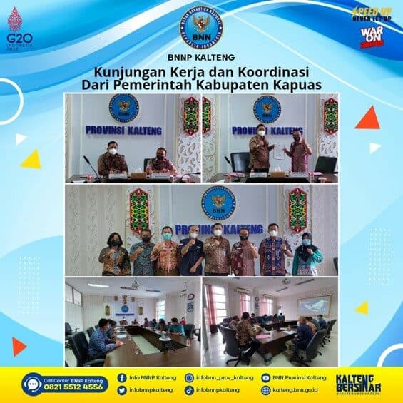 Kegiatan Kunjungan Kerja dan Koordinasi dari Pemerintah Kabupaten Kapuas Kegiatan Kunjungan Kerja dan Koordinasi dari Pemerintah Kabupaten Kapuas