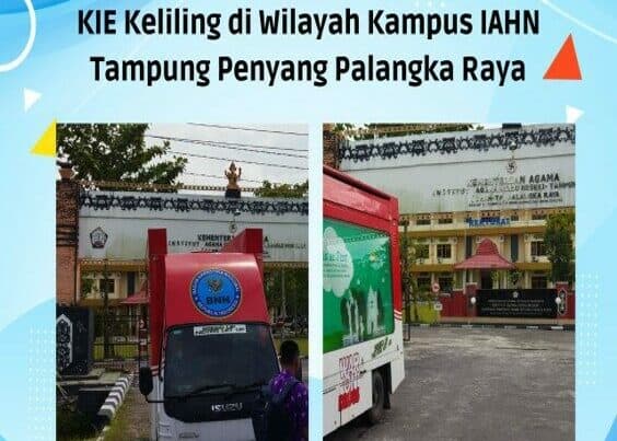 KIE Keliling BNNP Kalteng di IAHN TP Palangka Raya