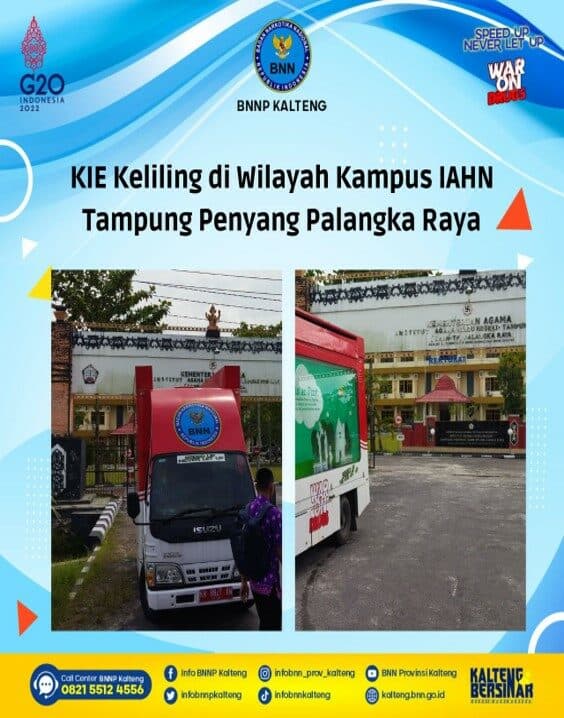 KIE Keliling BNNP Kalteng di IAHN TP Palangka Raya KIE Keliling BNNP Kalteng di IAHN TP Palangka Raya