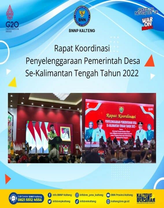 Rapat Koordinasi Penyelenggaraaan Pemerintah Desa Se-Kalimantan Tengah Tahun 2022 Rapat Koordinasi Penyelenggaraaan Pemerintah Desa Se-Kalimantan Tengah Tahun 2022
