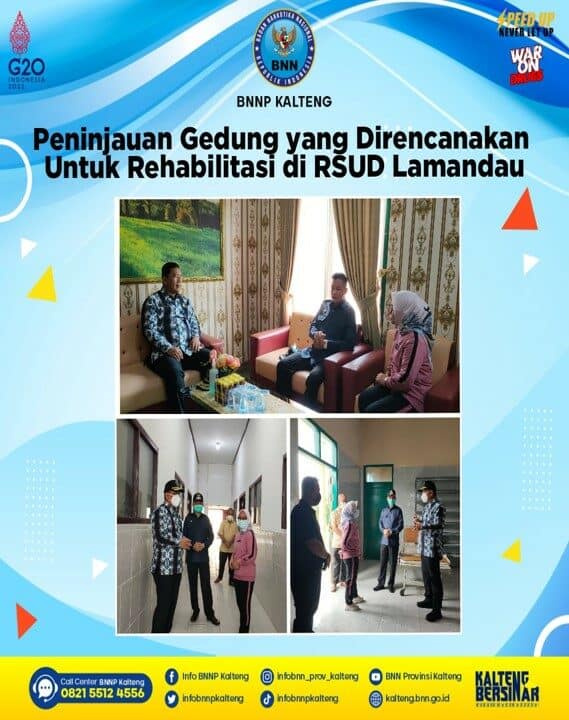 Peninjauan Gedung yang Direncanakan Untuk Rehabilitasi Di RSUD Lamandau Peninjauan Gedung yang Direncanakan Untuk Rehabilitasi Di RSUD Lamandau