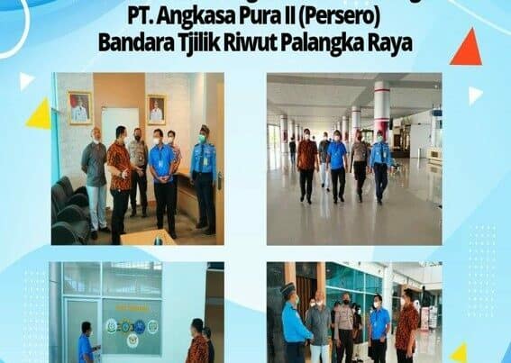 Kegiatan Koordinasi Dan Tingkatkan Sinergitas, Bnnp Kalteng Ke PT. Angkasa Pura II (Persero) Bandara Tjilik Riwut Palangka Raya