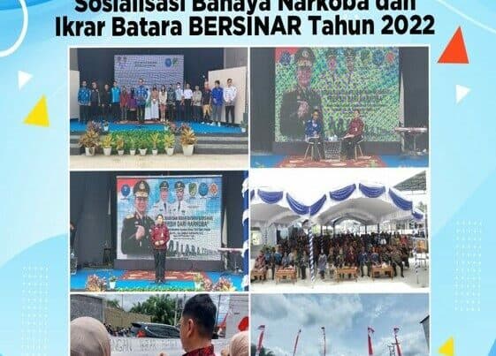Kegiatan Kepala BNNP Kalteng Memberikan Sosialisasi Bahaya Narkoba Dan Ikrar Batara Bersinar Tahun 2022 Kegiatan Kepala BNNP Kalteng Memberikan Sosialisasi Bahaya Narkoba Dan Ikrar Batara Bersinar Tahun 2022