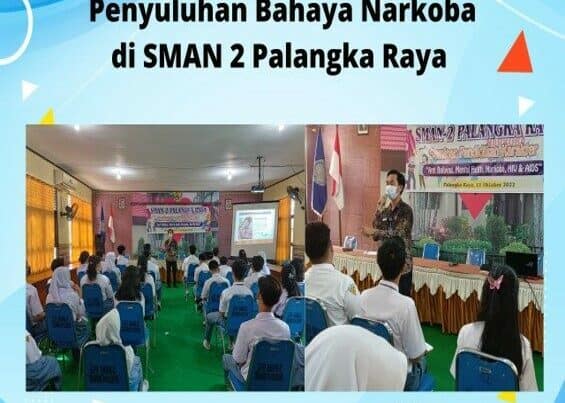 Kegiatan Penyuluhan Bahaya Narkoba Di SMAN 2 Palangka Raya