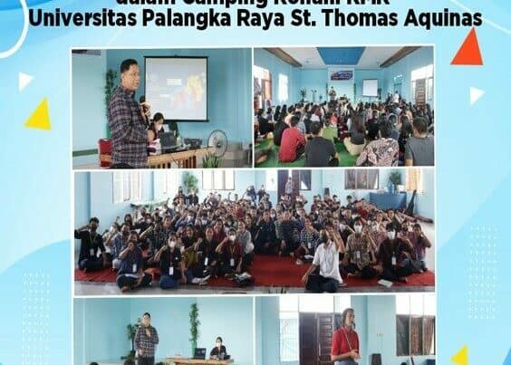 Kegiatan Kepala BNNP Kalteng Menjadi Pemateri Dalam Camping Rohani Kmk Universitas Palangka Raya St. Thomas Aquinas