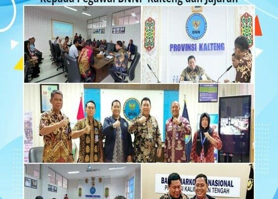 Kegiatan Pengarahan Kepala BNN RI Kepada Pegawai Bnnp Kalteng Dan Jajaran