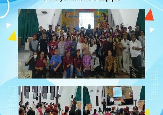 Kegiatan Kepala BNNP Kalteng Sosialisasi Bahaya Narkoba Di Gereja St. Theresia Balikpapan