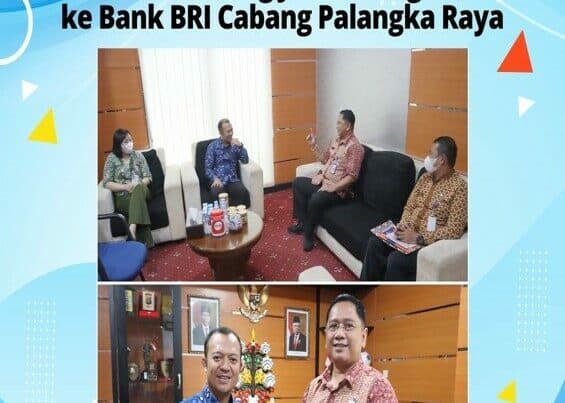 Kegiatan Kepala BNNP Kalteng Jalin Sinergitas Ke Kantor PT. Bank Bri Cabang Palangka Raya bri