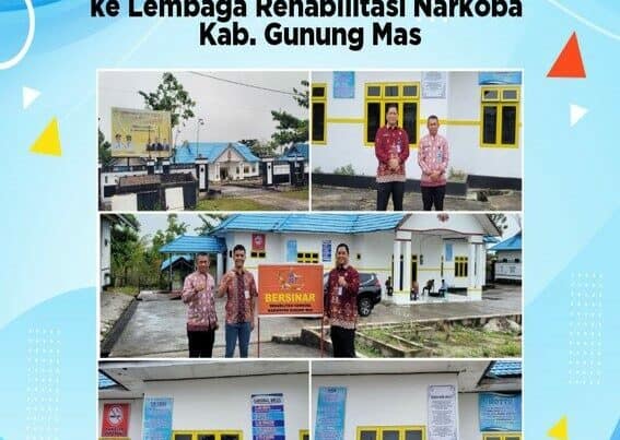 Kegiatan Kunjungan Kepala BNNP Kalteng Ke Lembaga Rehabilitasi Narkoba Kabupaten Gunung Mas