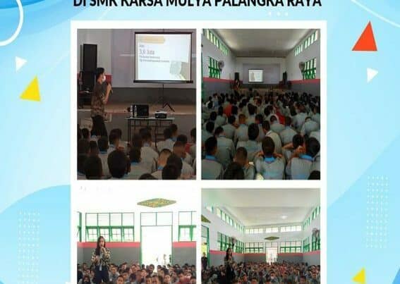 Penyuluhan Bahaya Narkoba Pada Acara Sosialisasi Bahaya Narkoba Di SMK Karsa Mulya Palangka Raya