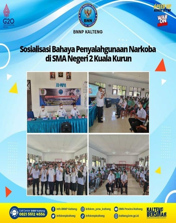 Sosialisasi Bahaya Penyalahgunaan Narkoba Di SMA Negeri 2 Kuala Kurun Sosialisasi Bahaya Penyalahgunaan Narkoba Di SMA Negeri 2 Kuala Kurun