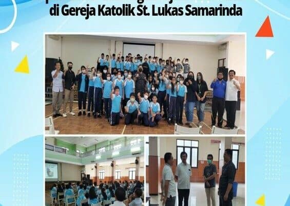 Kegiatan Kepala BNNP Kalteng Menjadi Narasumber Di Gereja Katolik St. Lukas Samarinda