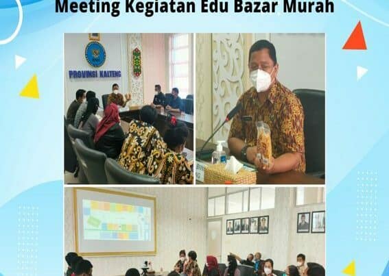 Kepala BNNP Kalteng Memimpin Teknikal Meeting Kegiatan Edu Bazar Murah