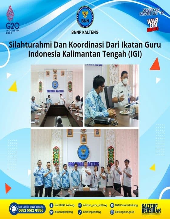 Silahturahmi dan Koordinasi Dari Ikatan Guru Indonesia Kalimantan Tengah (IGI)