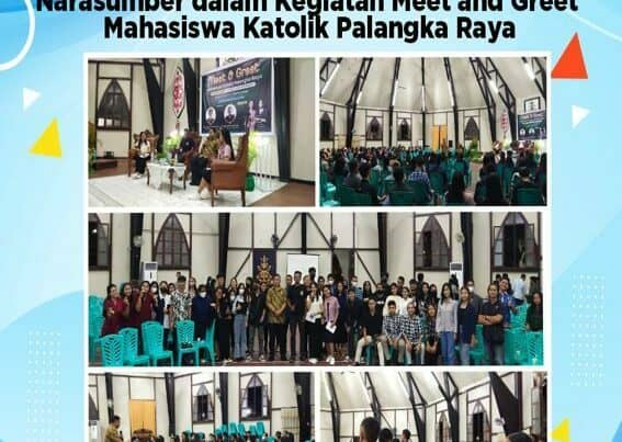 Kepala BNNP Kalteng Menjadi Narasumber Dalam Meet And Greet Mahasiswa Katolik Palangka Raya