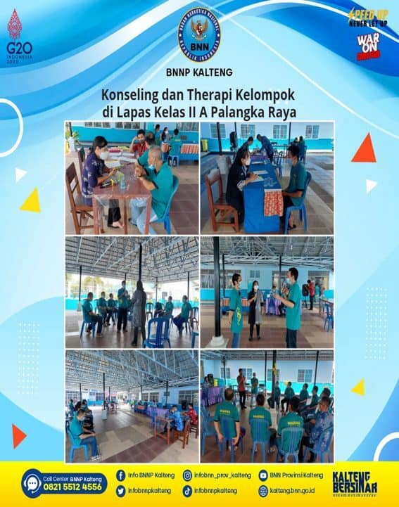 Konseling dan Therapi Kelompok di Lapas Kls IIA Palangka Raya Konseling dan Therapi Kelompok di Lapas Kls IIA Palangka Raya