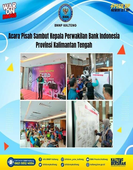 Acara Pisah Sambut Kepala Perwakilan Bank Indonesia Provinsi Kalimantan Tengah Acara Pisah Sambut Kepala Perwakilan Bank Indonesia Provinsi Kalimantan Tengah