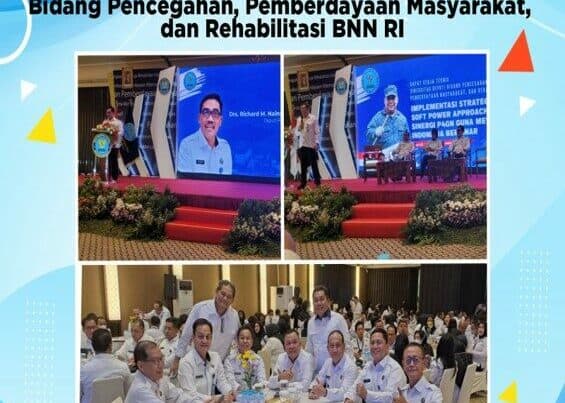 Kepala BNNP Kalteng Menghadiri Rakernis Bidang Pencegahan, Pemberdayaan Masyarakat, dan Rehabilitasi BNN RI
