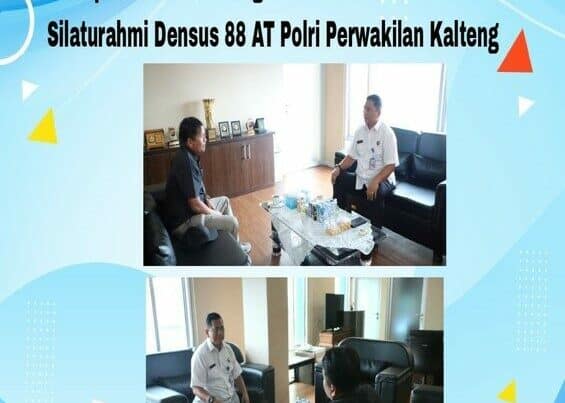 Kepala BNNP Kalteng Menerima Audiensi dan Silaturahmi Densus 88 At Polri Perwakilan Kalteng Kepala BNNP Kalteng Menerima Audiensi dan Silaturahmi Densus 88 At Polri Perwakilan Kalteng