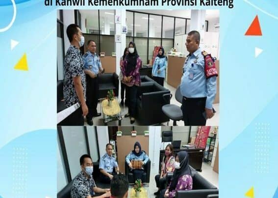 Koordinasi Terkait Gema Anti Narkotika di Kantor Wilayah Kemenkumham Provinsi Kalteng