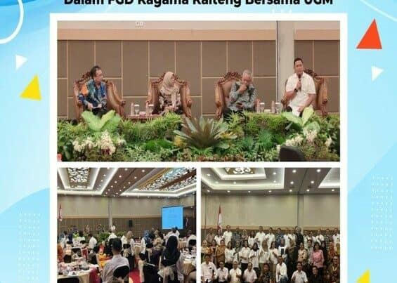 Kepala BNNP Kalteng Menjadi Narasumber Dalam FGD Kagama Kalteng Bersama UGM