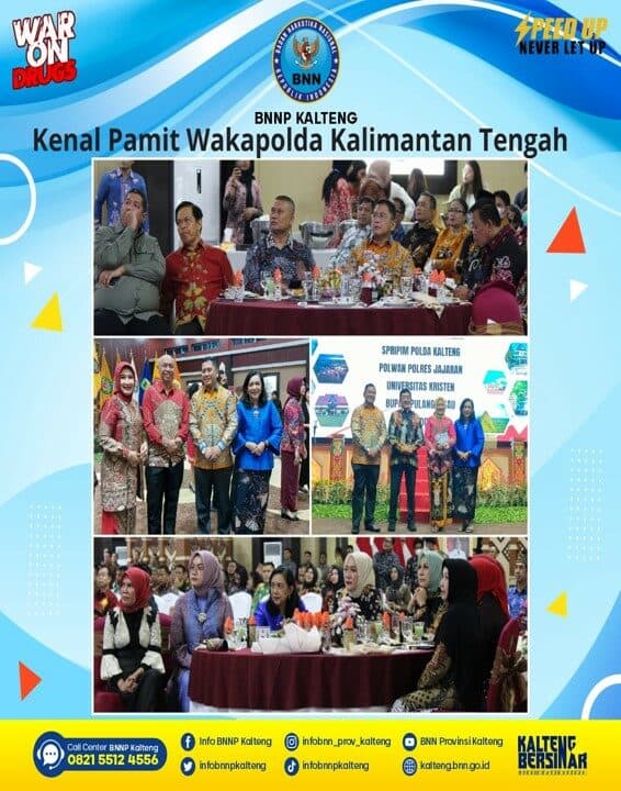 Kegiatan Kenal Pamit Wakapolda Kalimantan Tengah Kegiatan Kenal Pamit Wakapolda Kalimantan Tengah